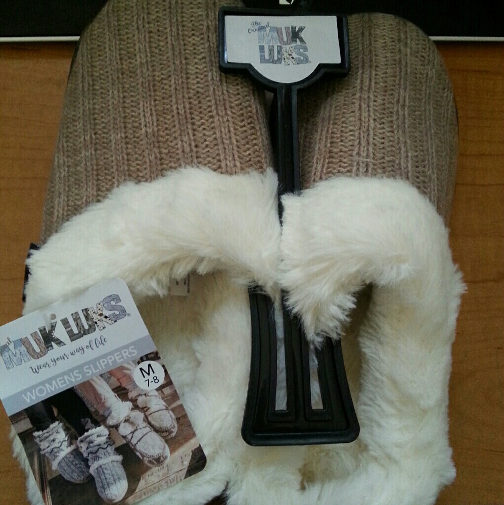 Muk Luks "Suzanne" slippers M (7/8)